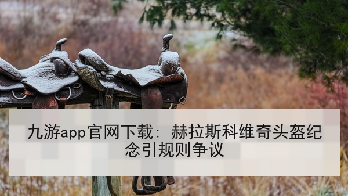九游app官网下载: 赫拉斯科维奇头盔纪念引规则争议 九游app官网下载: 赫拉斯科维奇头盔纪念引规则争议